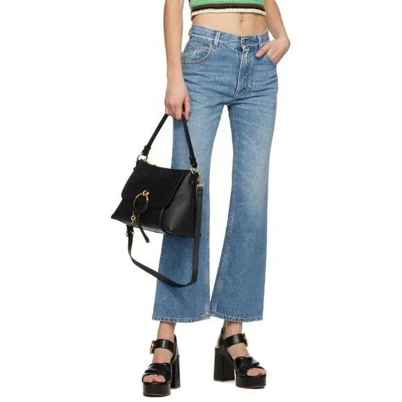 See by Chloe Joan Small Hobo Bag in Black, Excellent - Picture 2 of 15